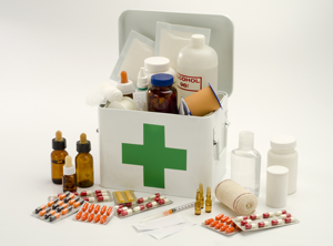 Trousse d'urgence - Liste de contrôle par principe actif